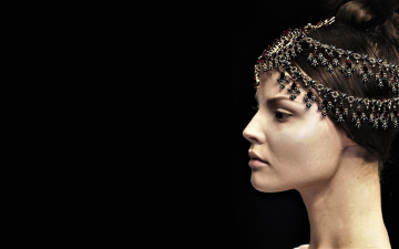 Картинка девушки -+лица +портреты шатенка лицо украшения