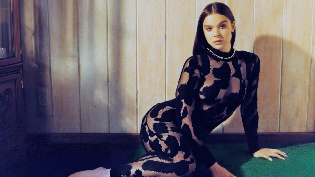 Обои картинки фото девушки, hailee steinfeld, шатенка, наряд