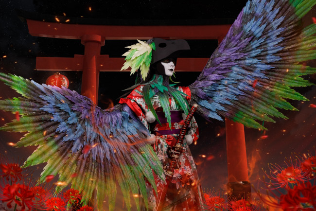 Обои картинки фото девушки, наталья фильченкова ,  alisa, образ, костюм, тенгу