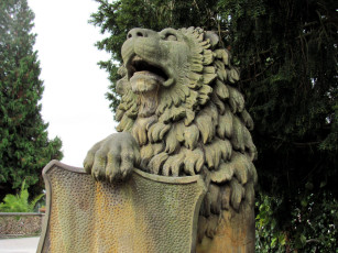 обоя разное, рельефы,  статуи,  музейные экспонаты, статуя, лев