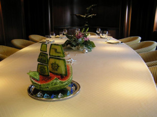 Картинка Чудеса из арбуза еда арбуз