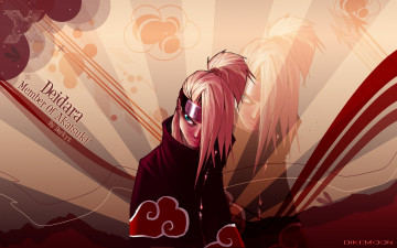 Картинка аниме naruto отступник ниндзя шиноби akatsuki deidara