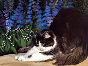 Картинка рисованные животные