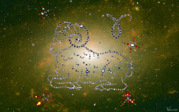 обоя овен, разное, знаки, зодиака