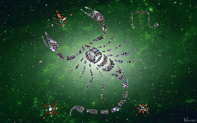 Обои картинки фото скорпион, разное, знаки, зодиака