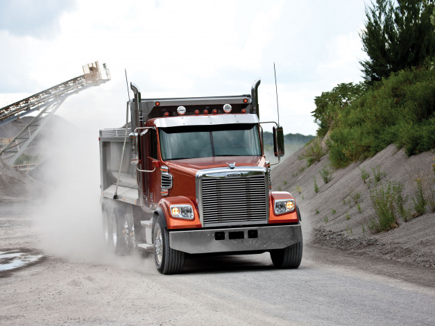 Обои картинки фото автомобили, freightliner