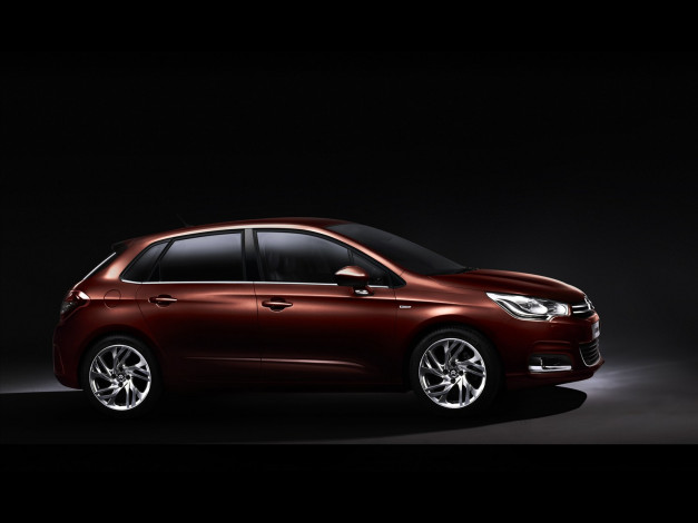 Обои картинки фото citroen, c4, автомобили