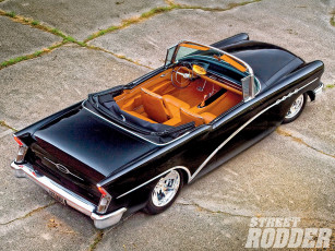 Картинка 1955 buick convertible автомобили