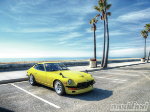 Картинка 1970 nissan datsun 240z автомобили