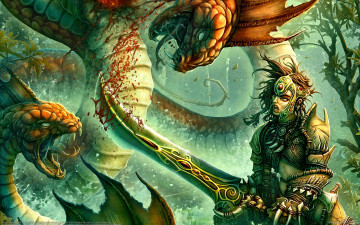 Картинка фэнтези красавицы чудовища kerem+beyit