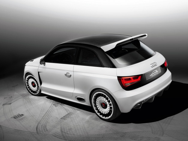 Обои картинки фото audi, a1, slubsport, quattro, concept, автомобили