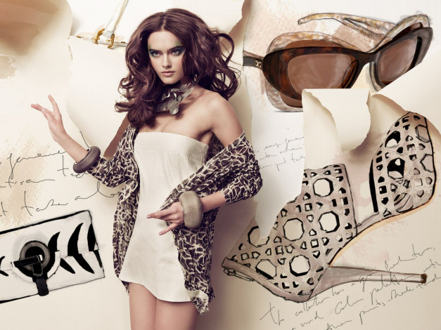 Обои картинки фото Zuzana Gregorova, девушки