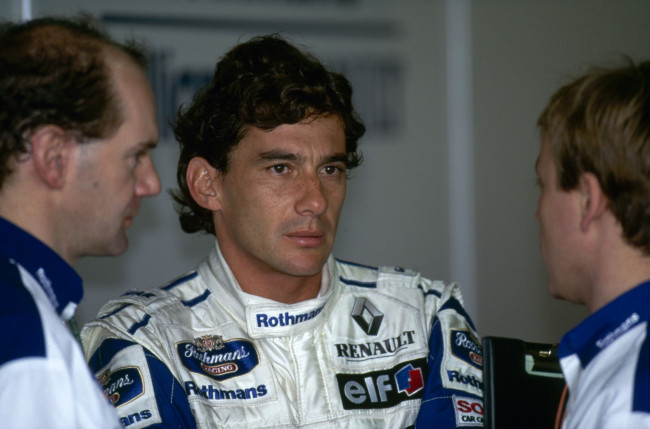 Обои картинки фото ayrton, senna, мужчины, da, silva