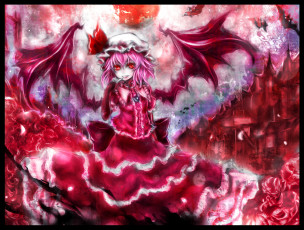 Картинка remilia scarlet аниме touhou