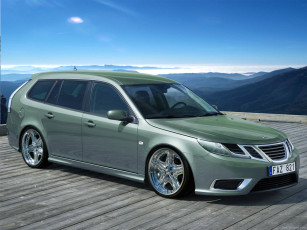 Картинка автомобили виртуальный тюнинг saab