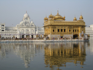 Картинка города буддистские другие храмы golden temple amirstsar hindu india