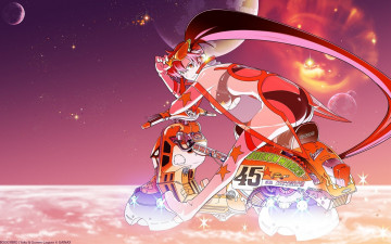 Картинка аниме tengen toppa gurren lagann gurren-lagann yoko littner