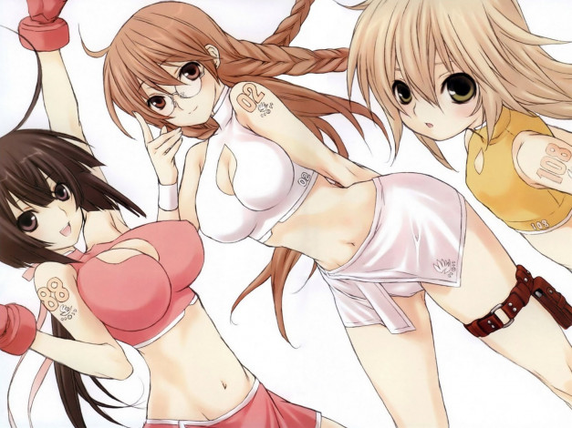 Обои картинки фото аниме, sekirei