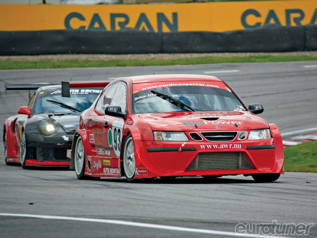 Обои картинки фото спорт, автоспорт, saab