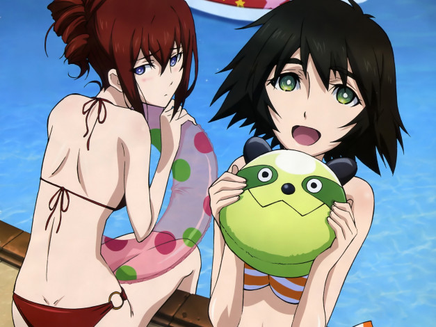 Обои картинки фото steins, gate, аниме, 