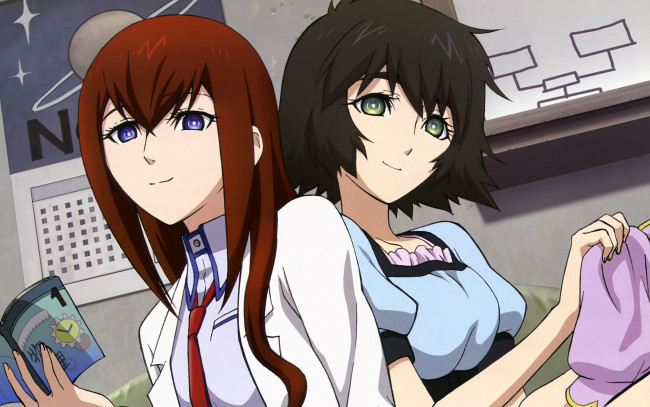 Обои картинки фото steins, gate, аниме, 