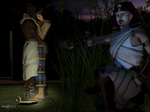 Картинка 3д графика people люди