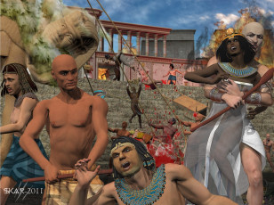 Картинка 3д графика people люди