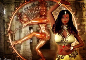 Картинка 3д графика people люди девушка