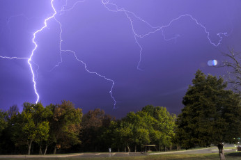 обоя природа, молния, гроза