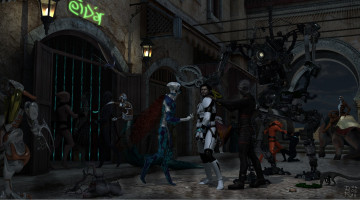 Картинка 3д графика fantasy фантазия роботы