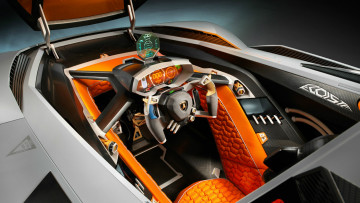 Картинка автомобили спидометры торпедо суперкар lamborghini egoista