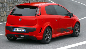 Картинка fiat gande punto abarth автомобили group италия