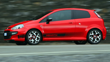 Картинка fiat gande punto abarth автомобили group италия