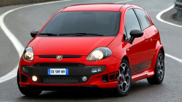 Картинка fiat gande punto abarth автомобили group италия