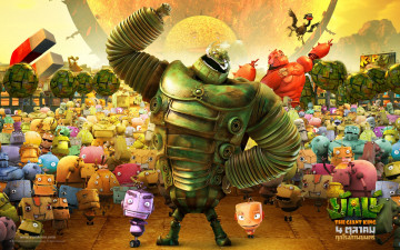 обоя yak, мультфильмы, железяки