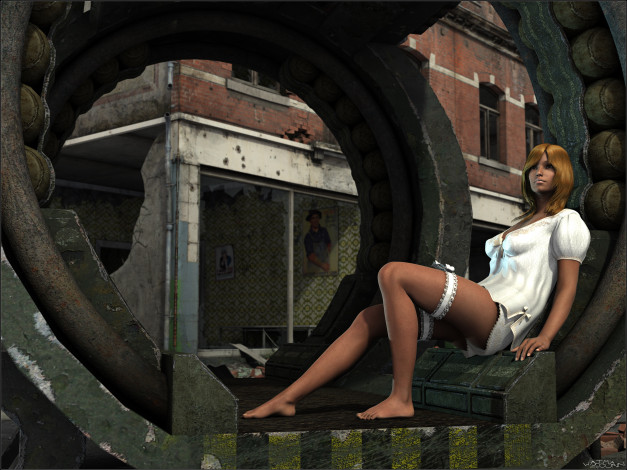 Обои картинки фото 3д, графика, people, люди, девушка