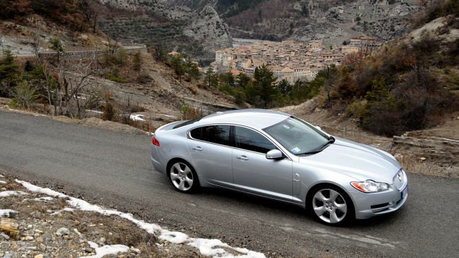 Обои картинки фото jaguar, xf, автомобили, land, rover, ltd, великобритания