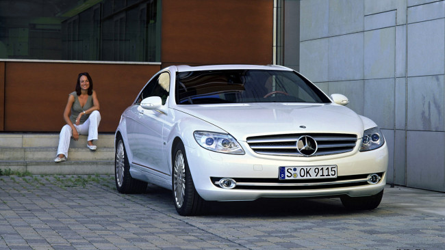 Обои картинки фото mercedes, cl, автомобили, benz, daimler, ag, германия