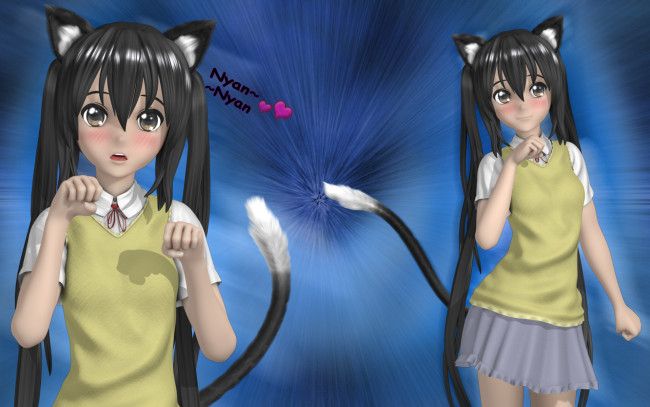 Обои картинки фото 3д, графика, anime, аниме, девушки