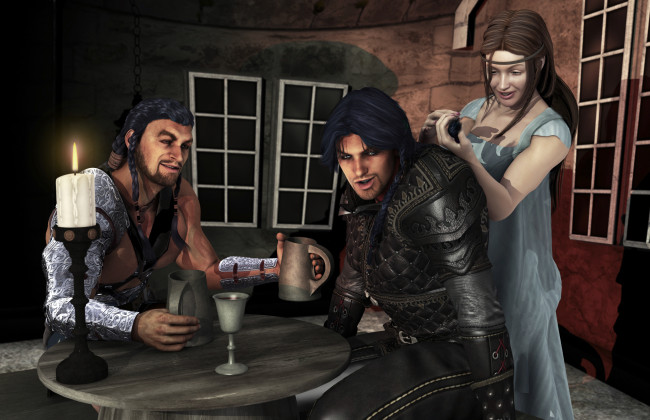 Обои картинки фото 3д, графика, people, люди