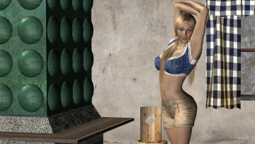 Картинка 3д+графика people+ люди astrid взгляд девушка