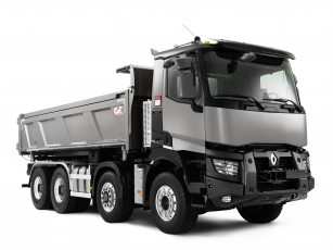 обоя автомобили, renault trucks, renault, cif, bennes, tipper, body, cab, with, day, c, 440, rigid