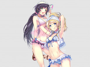 Картинка аниме love+live +school+idol+project девушки