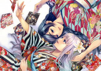 Картинка аниме unknown +другое девочки