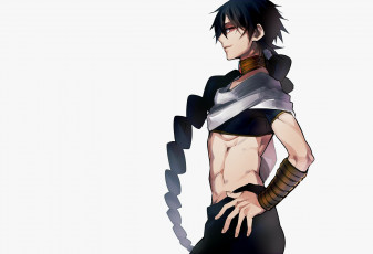 Картинка аниме magi+the+labyrinth+of+magic парень брюнет