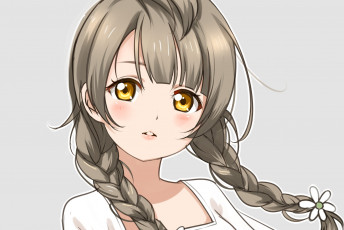 Картинка аниме love+live +school+idol+project девочка