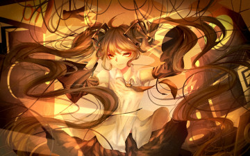 Картинка аниме vocaloid hatsune miku