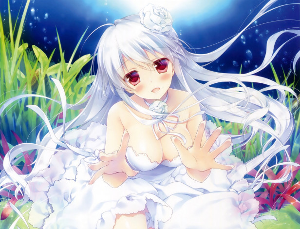 Обои картинки фото аниме, unknown,  другое, девушка