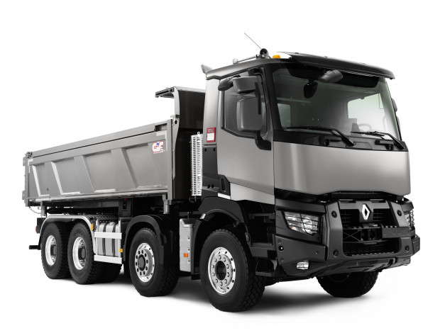 Обои картинки фото автомобили, renault trucks, renault, cif, bennes, tipper, body, cab, with, day, c, 440, rigid