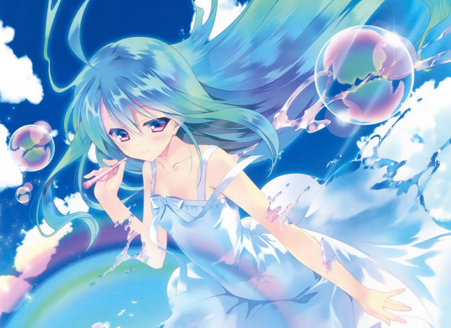 Обои картинки фото аниме, unknown,  другое, девочка